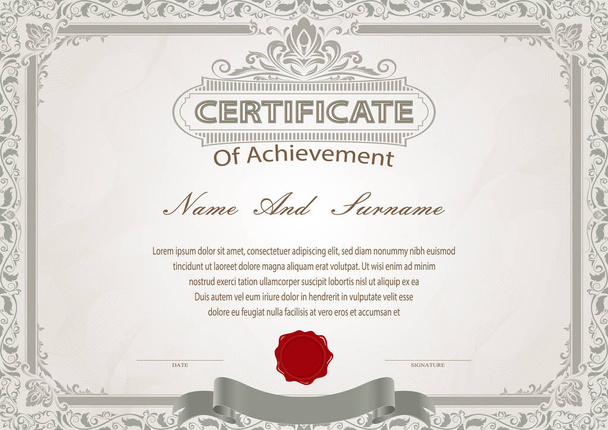 Сертификат или диплом
 - Вектор,изображение