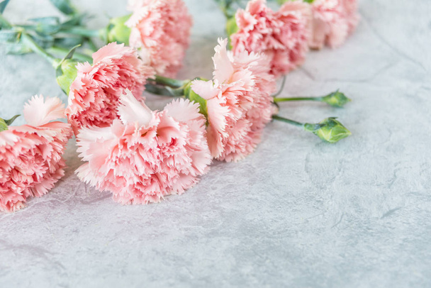 Bouquet of pink carnations - Photo, Image