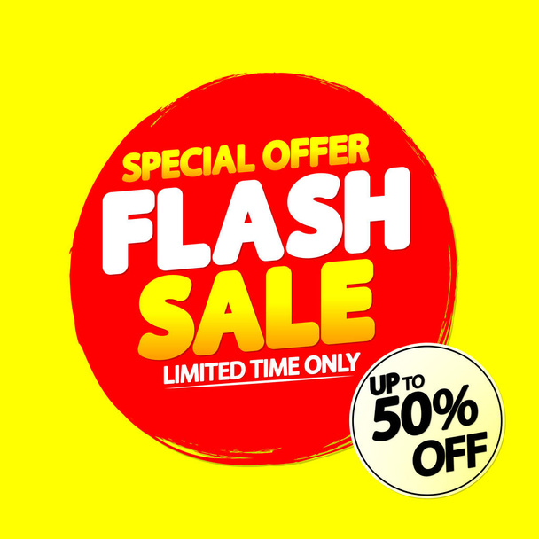 Take advantage of the limited time deal with the Flash Sale Vector