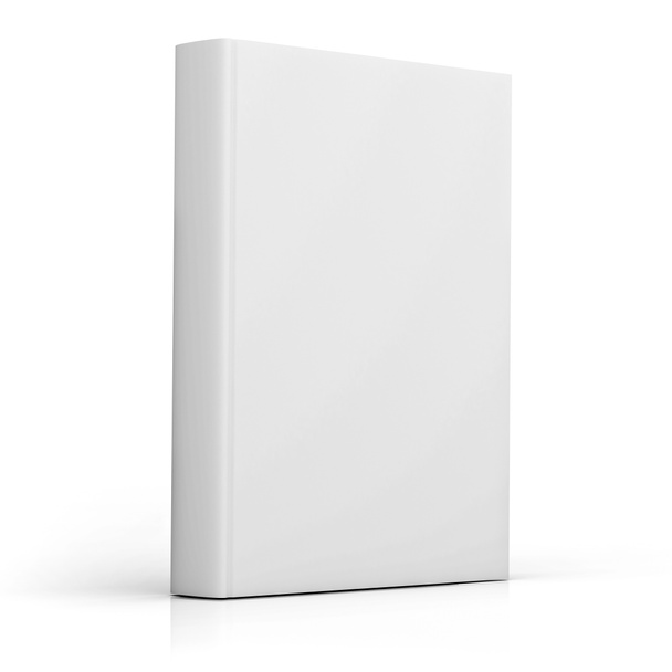 Blank book cover over white background - Photo, Image