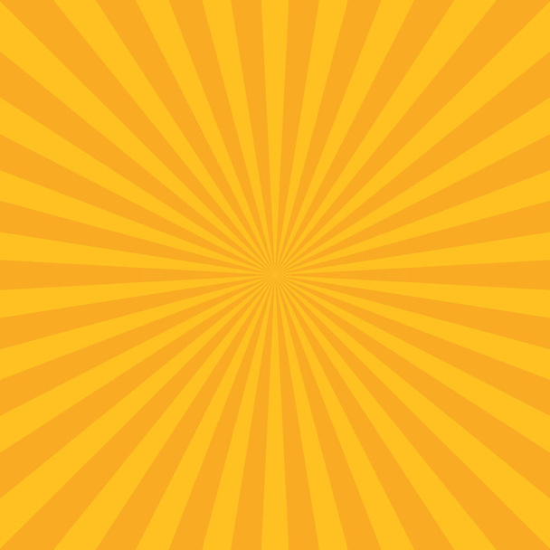 Abstract sun rays vector background - Vector, Image