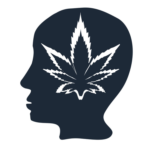 Icone della marijuana CDD. Logo cannabinoide. Olio di foglie di marijuana. Olio di canapa. Illustrazione vettoriale su sfondo isolato
. - Vettoriali, immagini