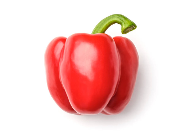 Red pepper isolated on a white - Fotografie, Obrázek