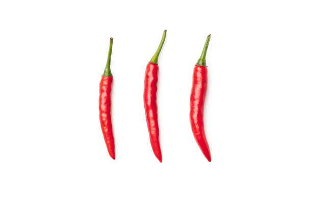 Red hot chili pepper isolated - Φωτογραφία, εικόνα