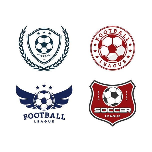 emblema di calcio logo, icona e modello
 - Vettoriali, immagini