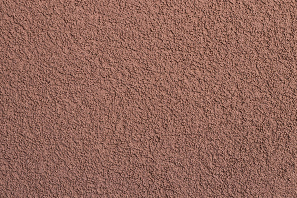 Brown facade plaster wall texture - Foto, imagen