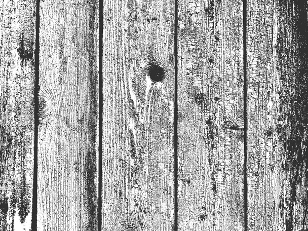 Distress vecchia struttura di legno asciutto. Sfondo grunge bianco e nero. Illustrazione vettoriale
 - Vettoriali, immagini