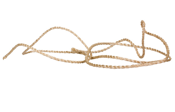 Primer plano de una cuerda de nylon
 - Foto, imagen