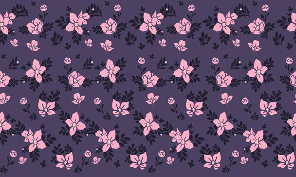 Valentine Pattern background, with beautiful and elegant flower leaf design. - Vektori, kuva