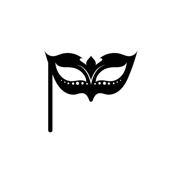 Maskerade Karnevalsmaske Symbol und Symbol-Logo - Vektor, Bild