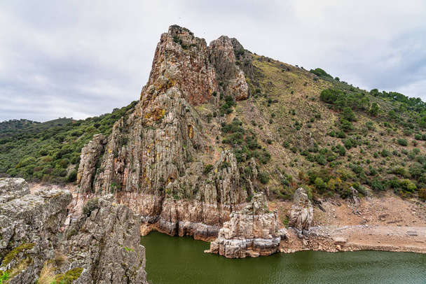 Vista paisagem do Parque Nacional de Monfrague. Cáceres, Extremadura, Espanha
 - Foto, Imagem