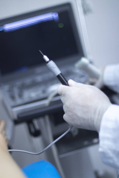 EPI dry needling ultrasound scan - Photo, Image