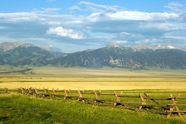 sonnige Ranch im Bundesstaat Montana - Foto, Bild