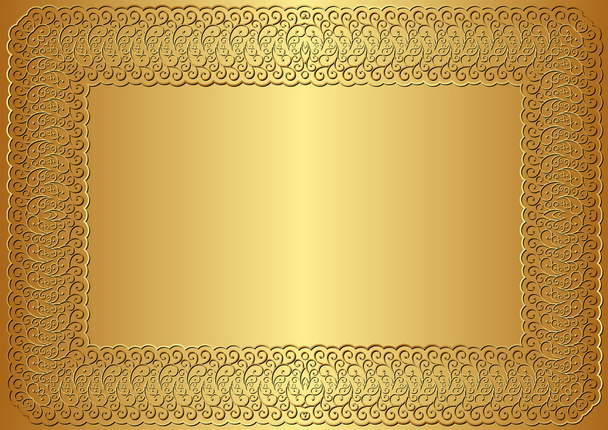 Золотой фон
 - Вектор,изображение
