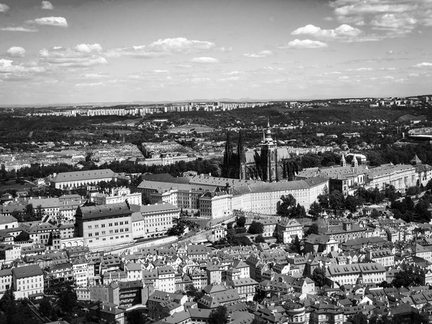 панорамный вид на Прагу
 - Фото, изображение