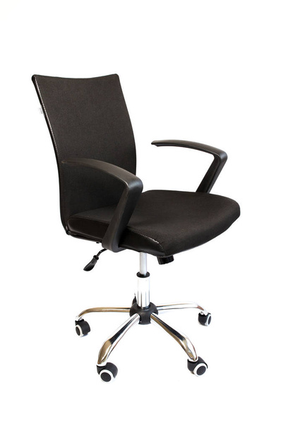 Office chair on white background.  Business, education, presentation. Director's chair. Business and Finance - Foto, Imagem
