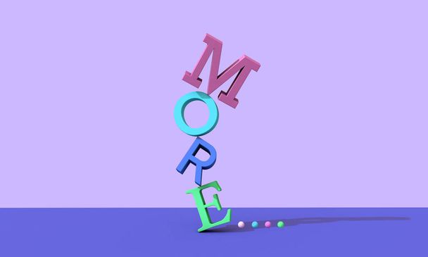 3D буквы в равновесии. Образование
 - Фото, изображение