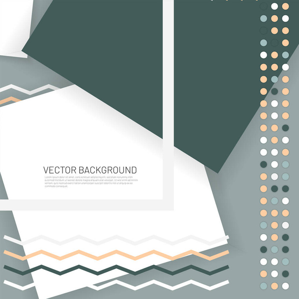 Abstract vector memphis background . geometric elements. Design  - Διάνυσμα, εικόνα