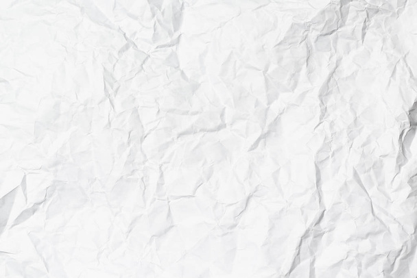 superposición de textura de papel arrugado blanco / fondo
 - Foto, Imagen
