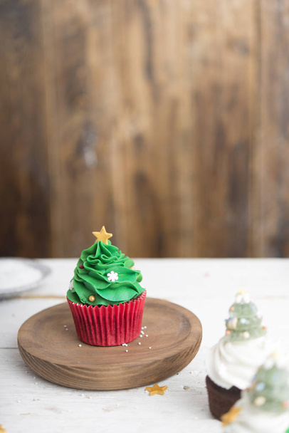 Cupcakes for christmas - Photo, Image