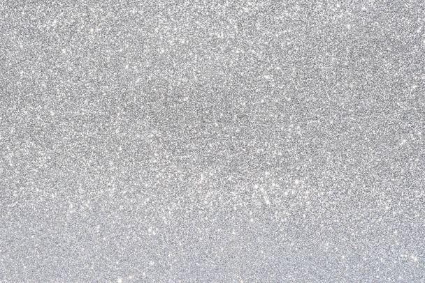 zilveren glitter abstracte achtergrond - Foto, afbeelding