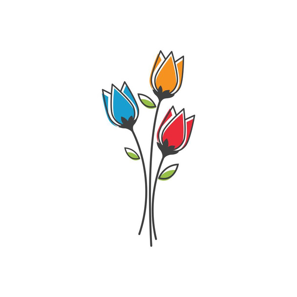 Beauté fleuriste icône vectorielle
 - Vecteur, image