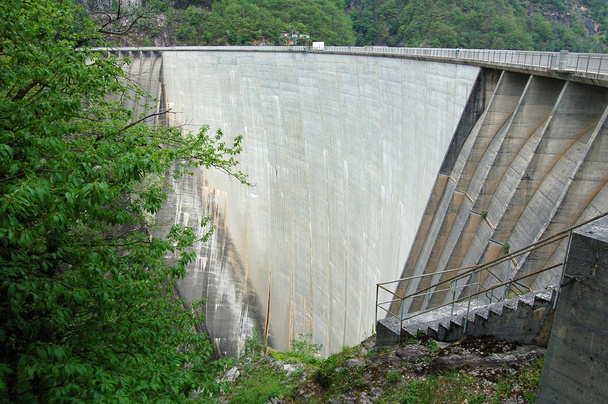 Dam in Verzasca Valley - Photo, Image