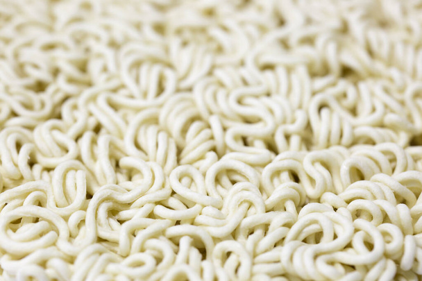 Dry instant noodles close up detail view background - Fotoğraf, Görsel