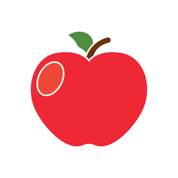 Izolált alma ikon - Vektor, kép