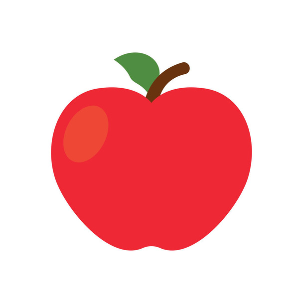 Izolált alma ikon - Vektor, kép