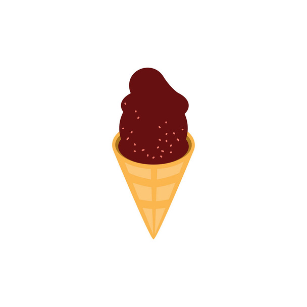 Isolated ice cream vector design - Vector, Image
