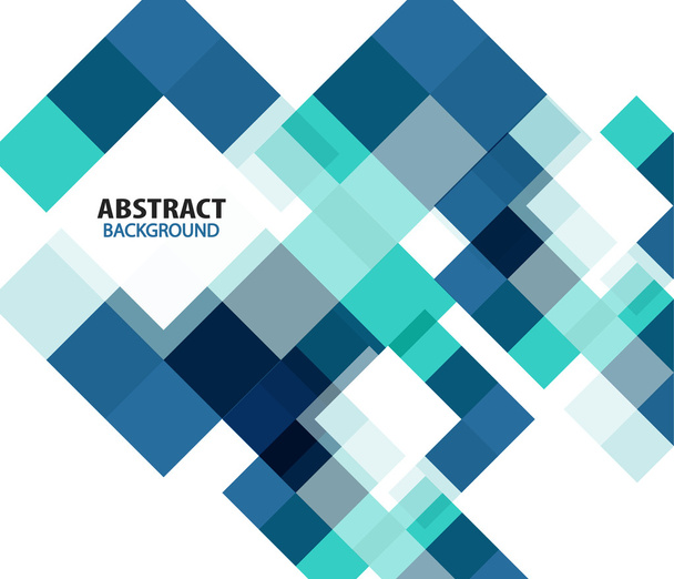 blauwe moderne geometrische abstracte achtergrond - Vector, afbeelding
