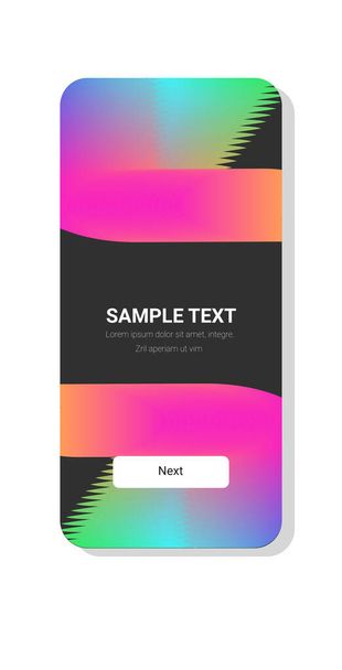 dynamical colored forms abstract background gradient banner fluid color template modern graphic elements smartphone screen online mobile app copy space vertical - Vektori, kuva