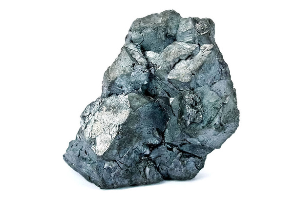 Germanyum kristalleri, nadir toprak metal germanyum örnekleri - Fotoğraf, Görsel