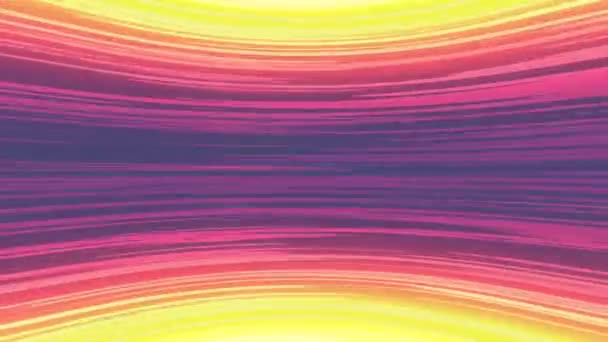 Anime lila und gelbe horizontale Bewegungslinien - nahtlos schleifender Hintergrund - Filmmaterial, Video