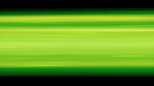grüne, sich schnell bewegende horizontale Geschwindigkeitslinien - nahtlos schleifender Hintergrund - Filmmaterial, Video