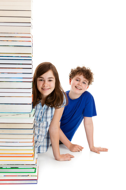 Students close to pile - Photo, image