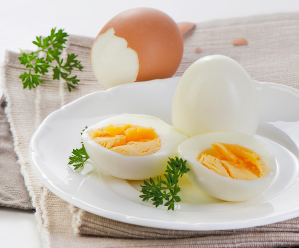 Boiled eggs - Photo, image