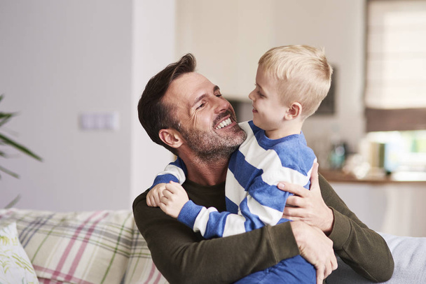 Father and son spending time together  - 写真・画像