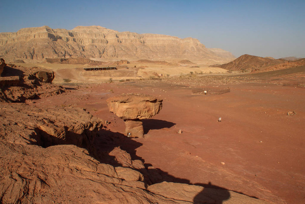 The famous Timna National Park in the desert in southern Israel  - Photo, Image