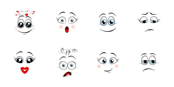 Kreskówka emoji wektor - Wektor, obraz