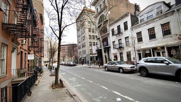 Christopher Street, the heart of gay life in Greenwich Village in NewYork City. - Foto, Bild