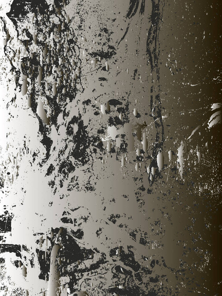 Сжатая текстура из ржавого очищенного металла - Вектор,изображение