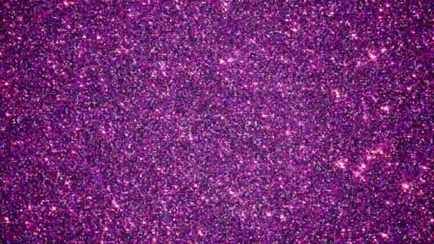 Sparkling Amethyst Glitter. Seamlessly looping animated background. - Footage, Video