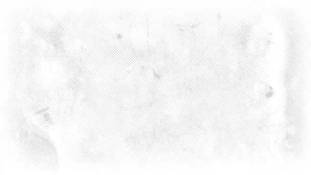 Grunge Stop Motion Half Dots Textured Motion Graphic Loop / 4k animacja vintage ruchu grafiki z białym grunge zaniepokojony tekstury ramki tło bezszwowe pętli - Materiał filmowy, wideo