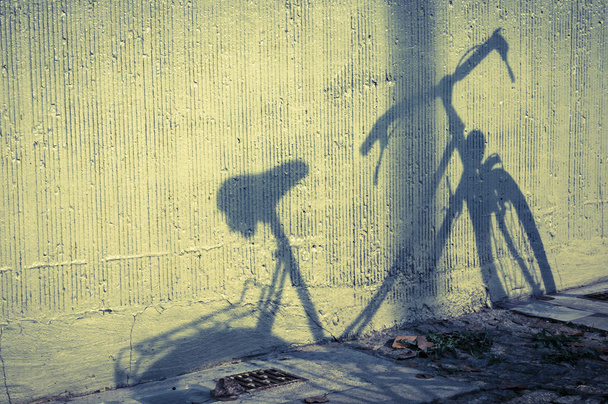 Silhouette bicicletta
 - Foto, immagini
