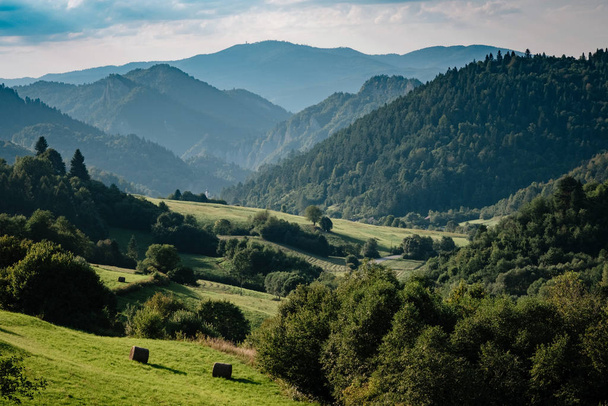 スロバキアの夏の山の風景、旅行のコンセプト - 写真・画像
