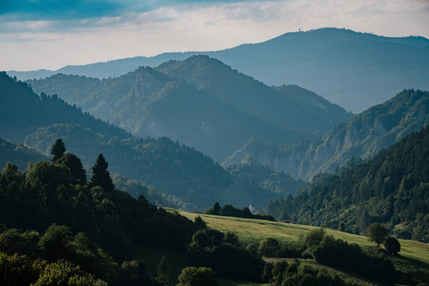 Summer mountain landscape in Slovakia, travel concept - Φωτογραφία, εικόνα