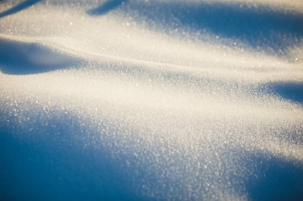 Cold abstract winter snow background - Photo, Image