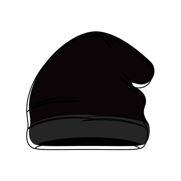 Isolated winter hat icon - Vector, Image